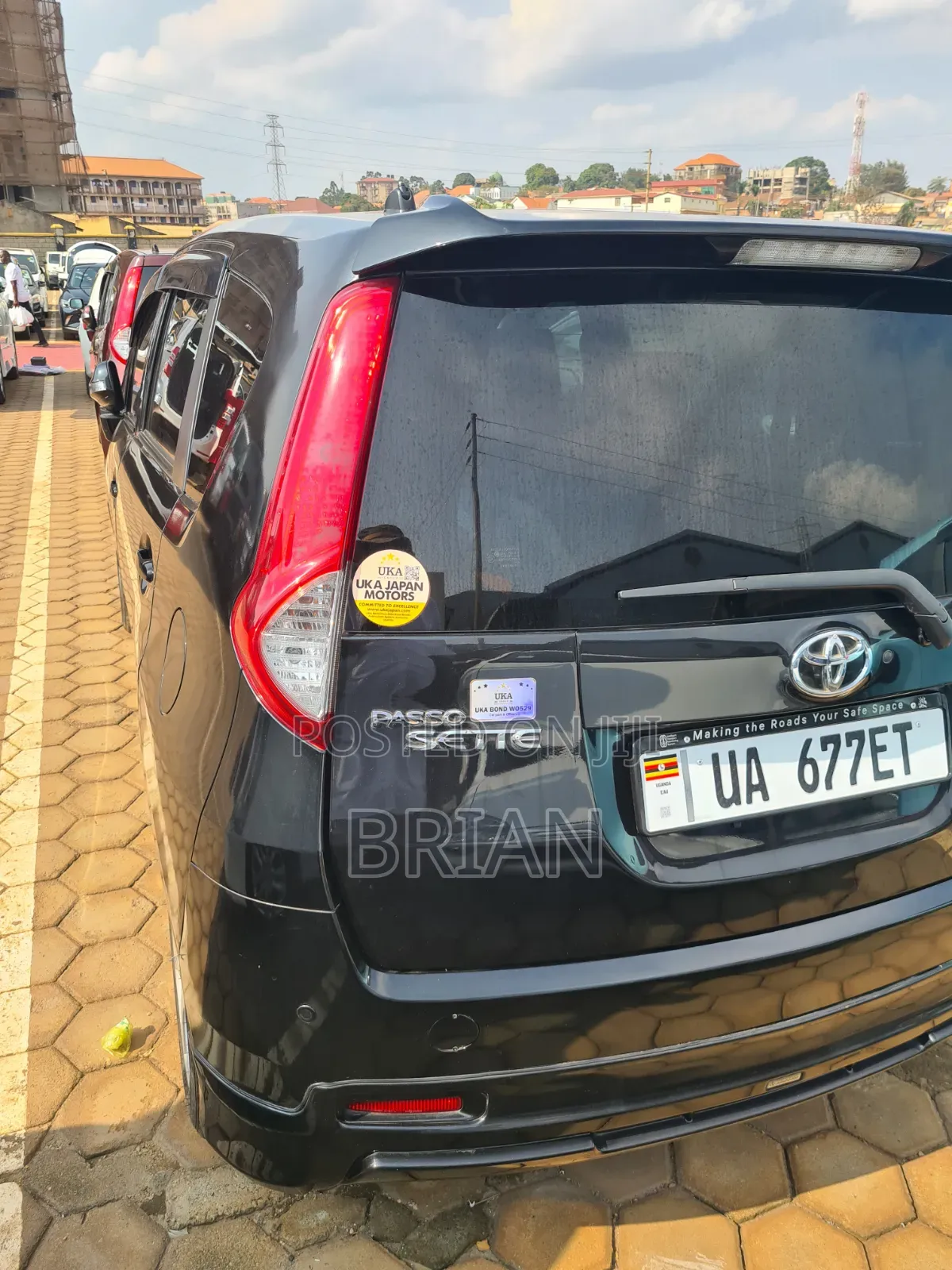 Toyota Passo Sette 2011 Black