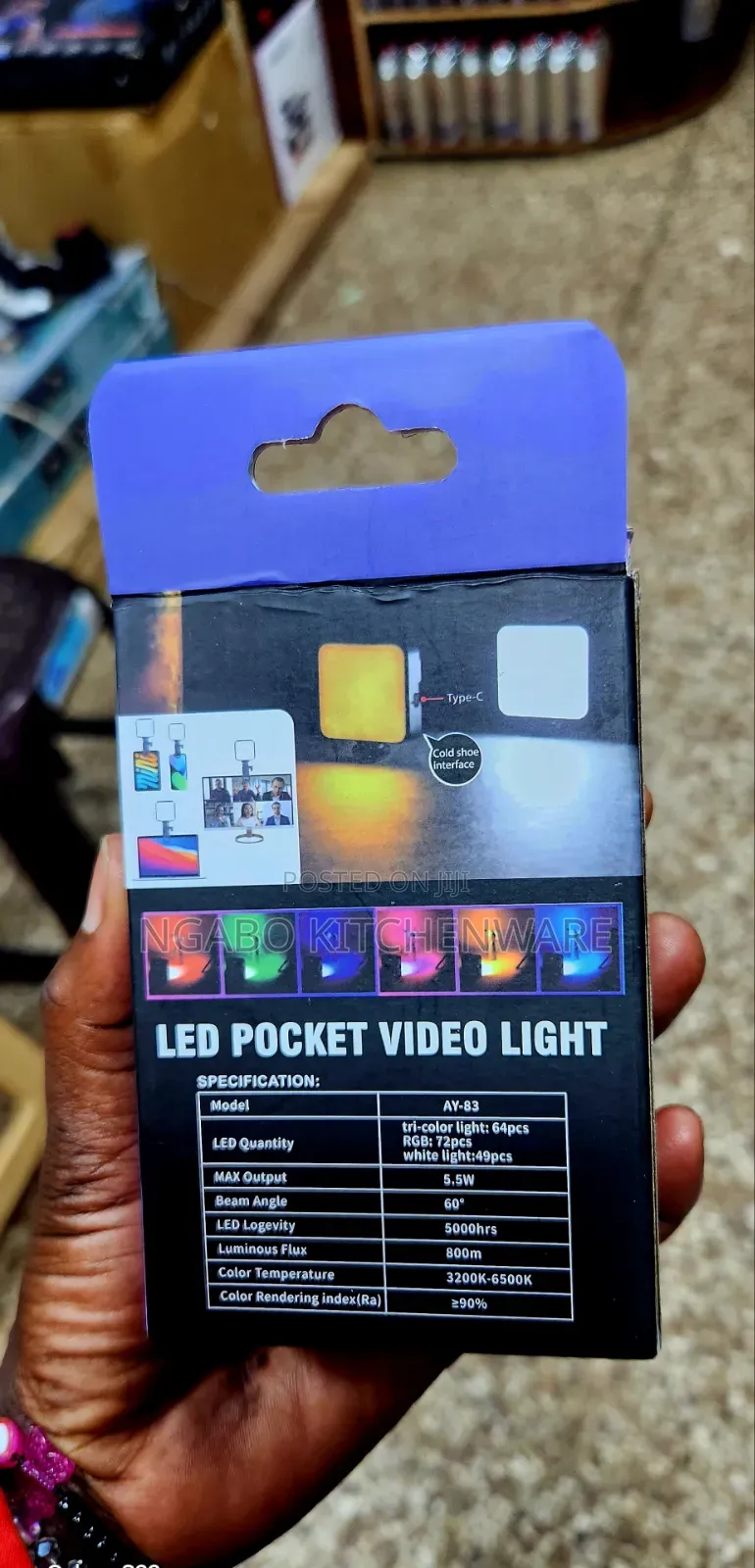 Led Pocket Video Light