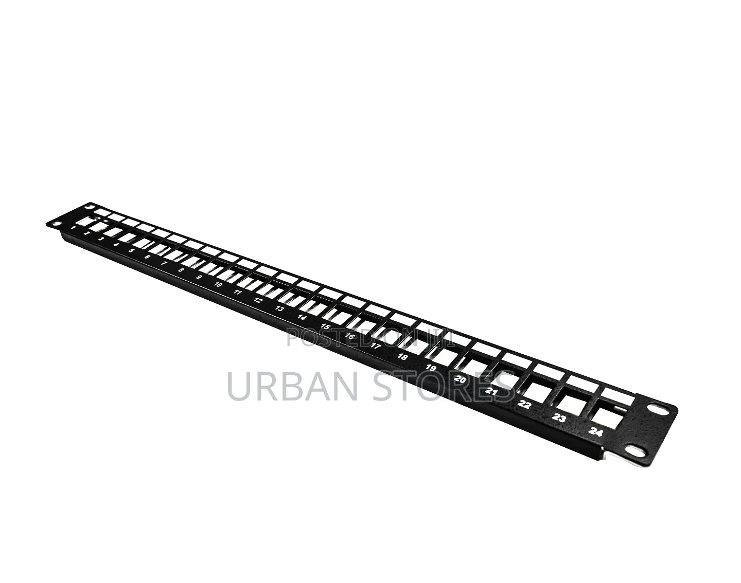 D-Link Unshielded 24-Port Cat6 UTP Fully-Loaded Patch Panel