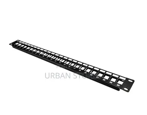 D-Link Unshielded 24-Port Cat6 UTP Fully-Loaded Patch Panel
