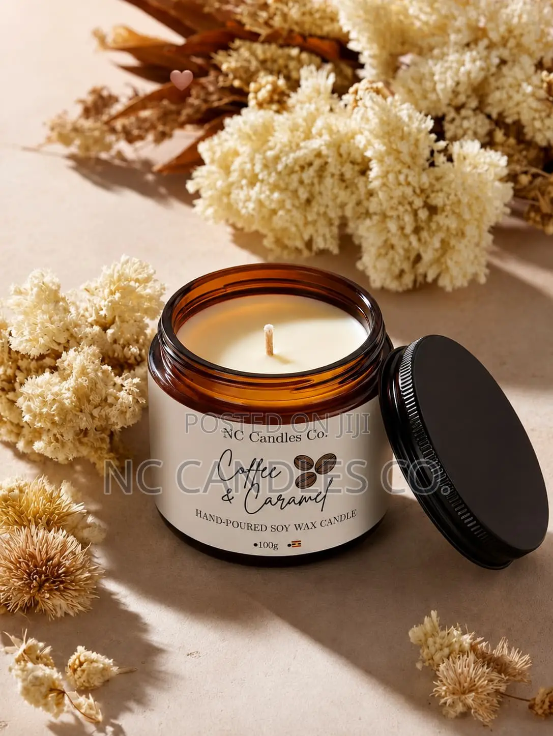 Coffee Caramel Candles