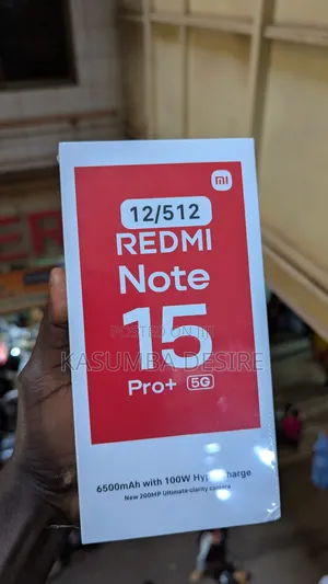 New Xiaomi Redmi Note 15 Pro+ 512 GB Black