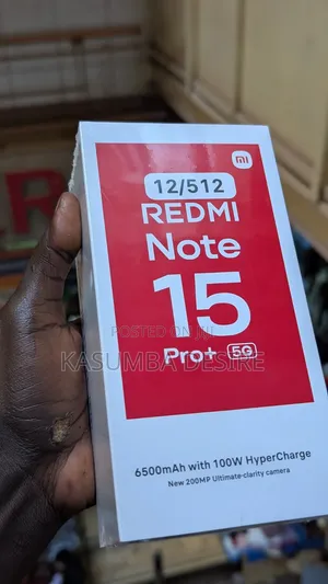 New Xiaomi Redmi Note 15 Pro+ 512 GB Black