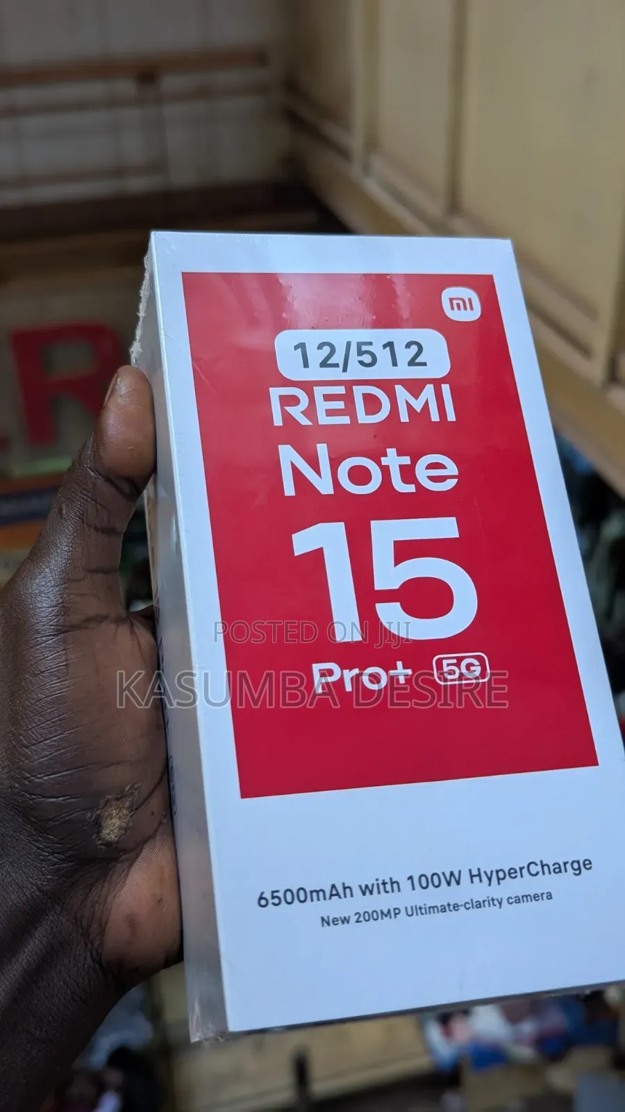 New Xiaomi Redmi Note 15 Pro+ 512 GB Black
