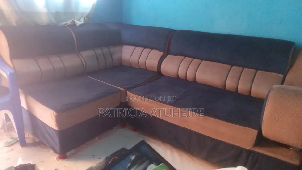 5 Seat L Sofa Set