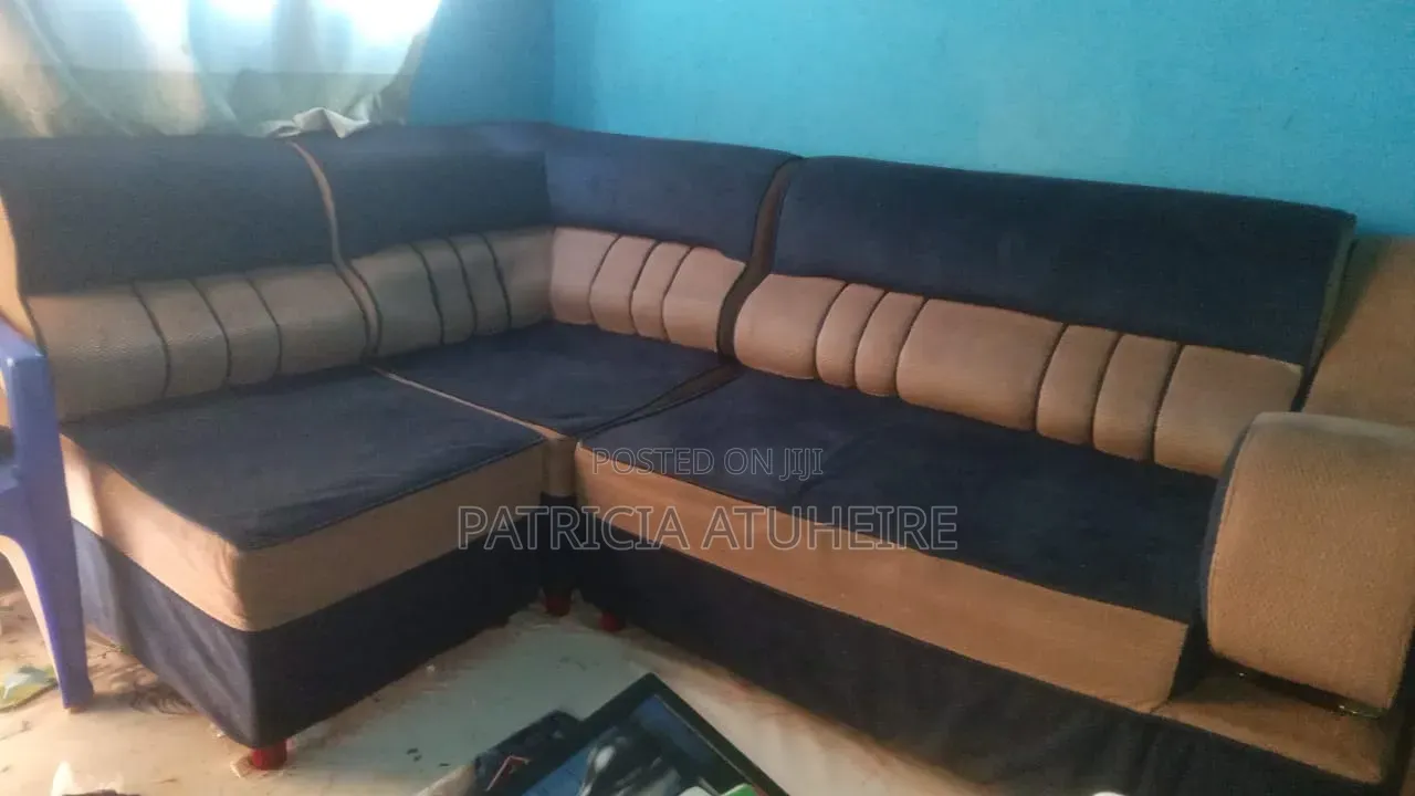 5 Seat L Sofa Set
