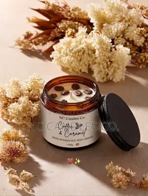 Coffee Caramel Candles