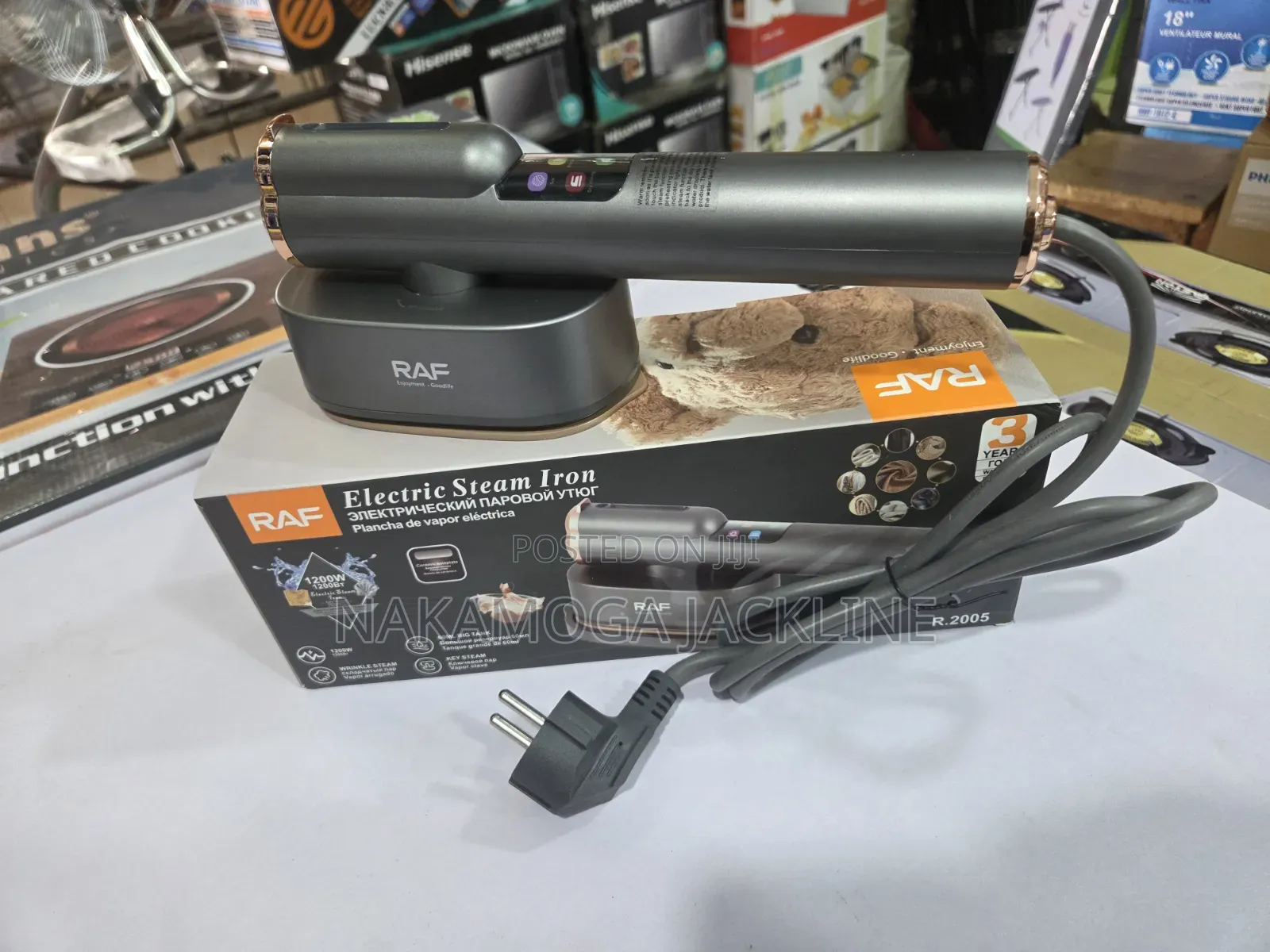 Raf Electric Steam Iron