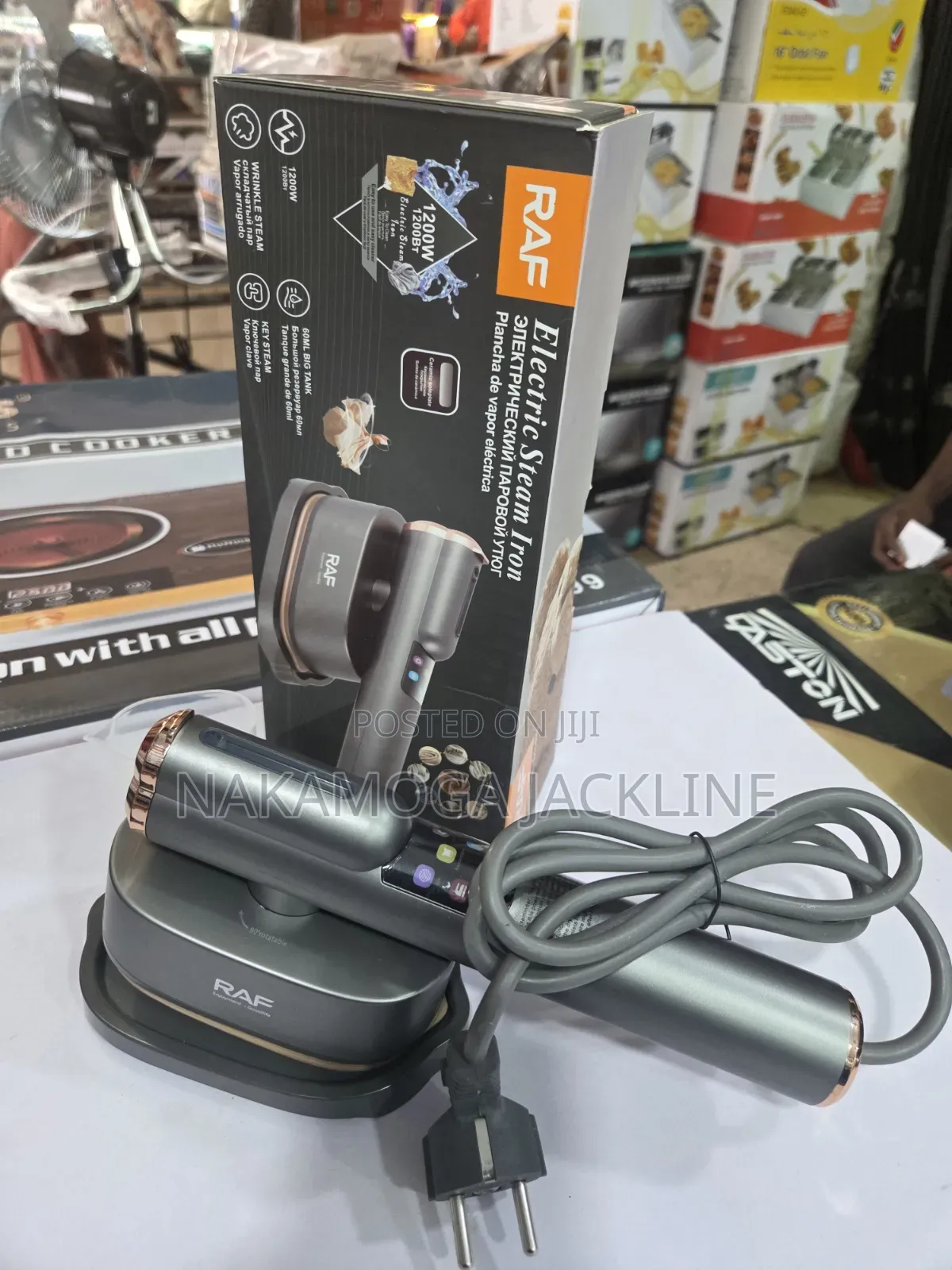 Raf Electric Steam Iron