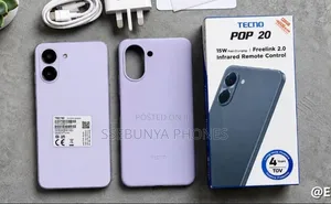 New Tecno Pop 20 128 GB Purple