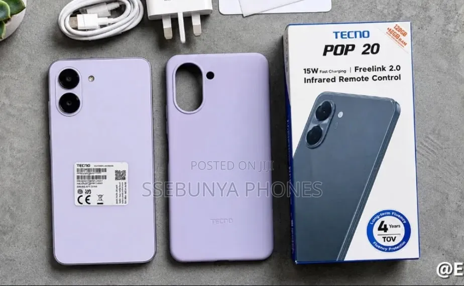 New Tecno Pop 20 128 GB Purple