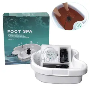 Detox Ionic Foot Spa Bath Machine With Basin Massage Foot Ionic