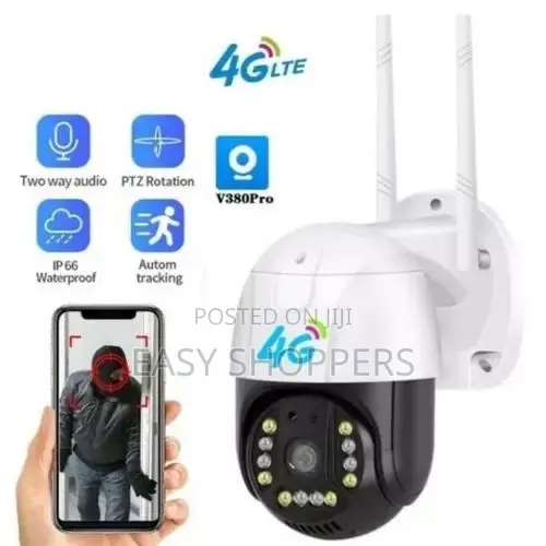 Outdoor 4G LTE Solar Security Camera SIM Card Camera