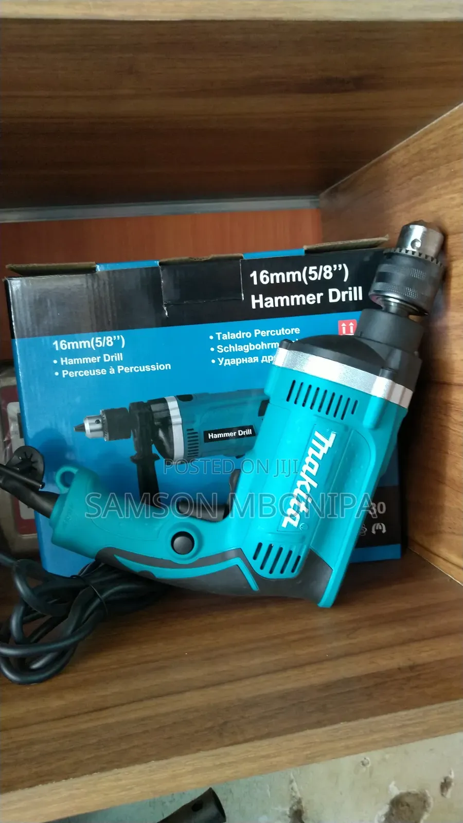 Makita 240V 16mm Percussion Drill Hammer Drill