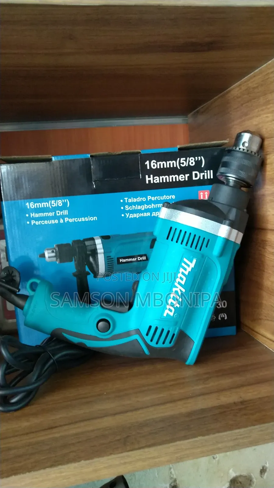 Makita 240V 16mm Percussion Drill Hammer Drill