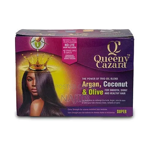 Queen Cazara Argan, Coconut Olive Oil Super Relaxer