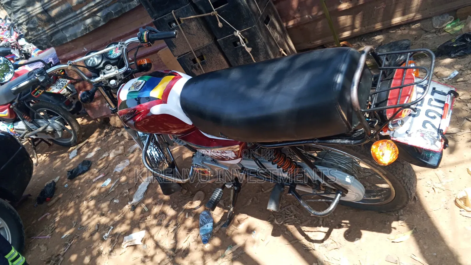 Bajaj Boxer 100 2017 Red