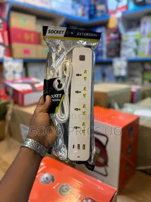 Universal Multi-Socket Power Extension Strip