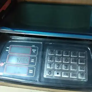 Digital Pricing and Weighing Scale - Multicolor