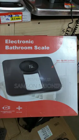 SlimFit Digital Scales Load Capacity 150kg USB Charging Li-Ion Battery