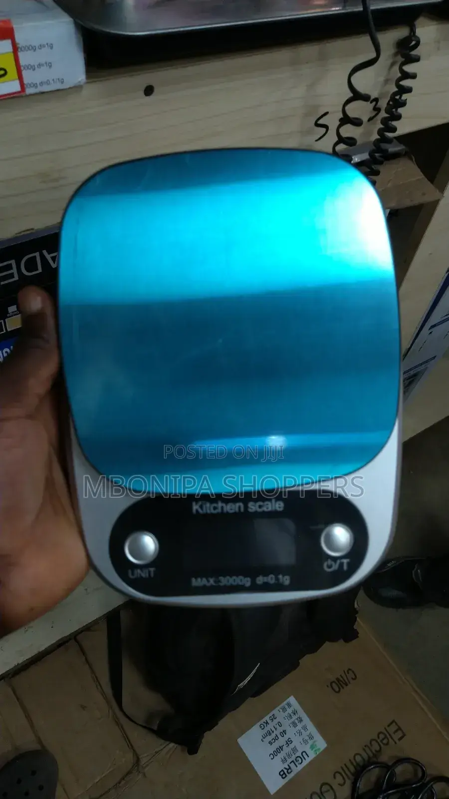 Food Kitchen Scale Digital Weight Grams 10kg/1g With LCD Display