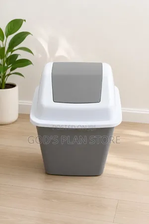 40litres Gray Plastic Dust Bins Plastic Dust Bins