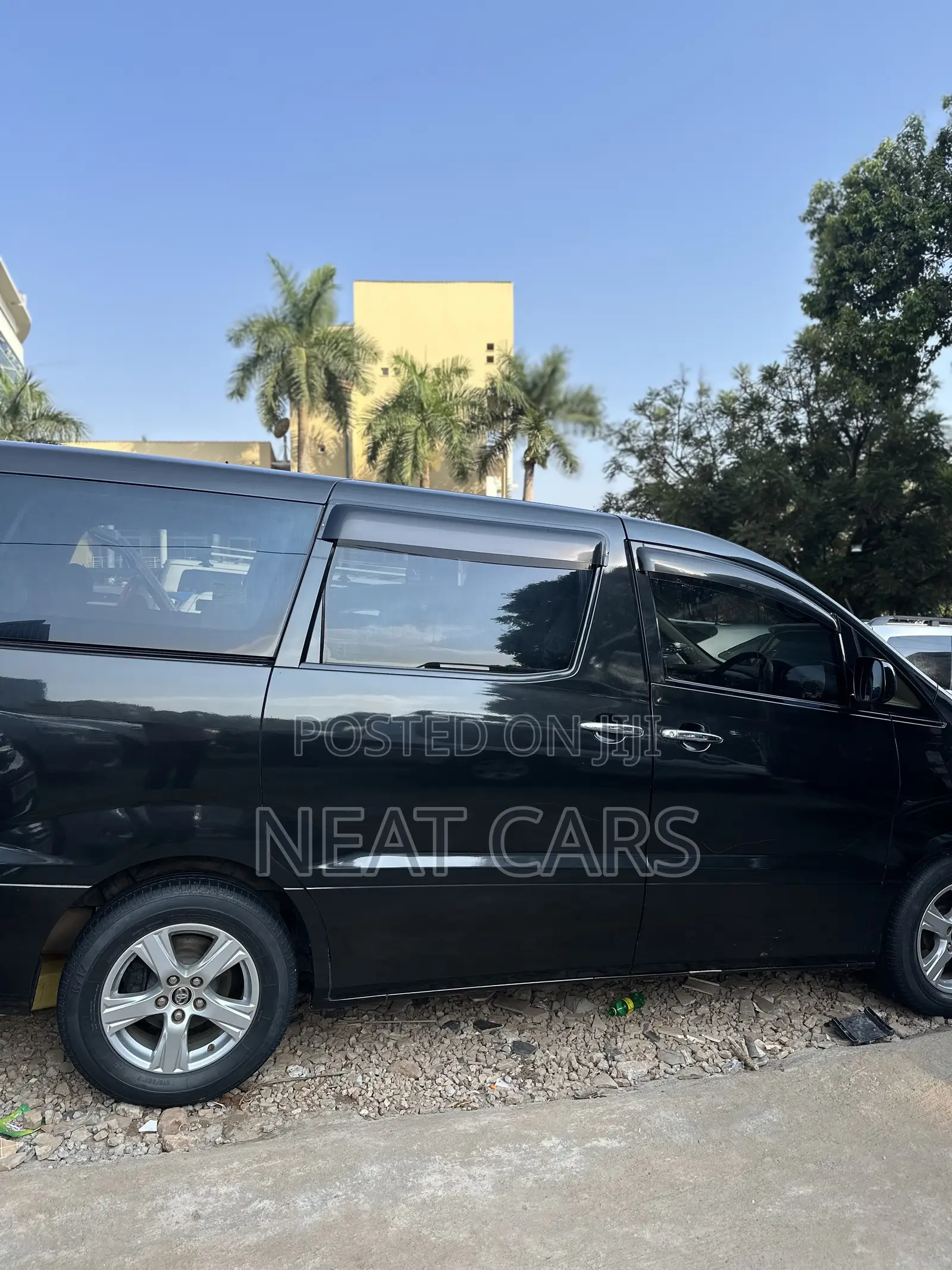 Toyota Alphard 2007 Black