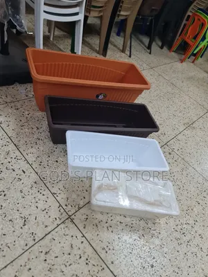 Bacon Rectangular Plastic Flower Pots Plastic Flower Pots