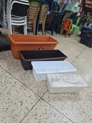 Bohemian Rectangular Plastic Flower Pots Plastic Flower Pots