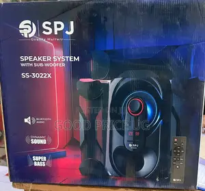SPJ SS-3022X Speaker System, a 3.1-Channel Multimedia
