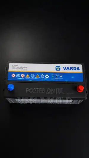 N100MF 100Ah Varda Maintenance Free Car Battery 800CCA 12V