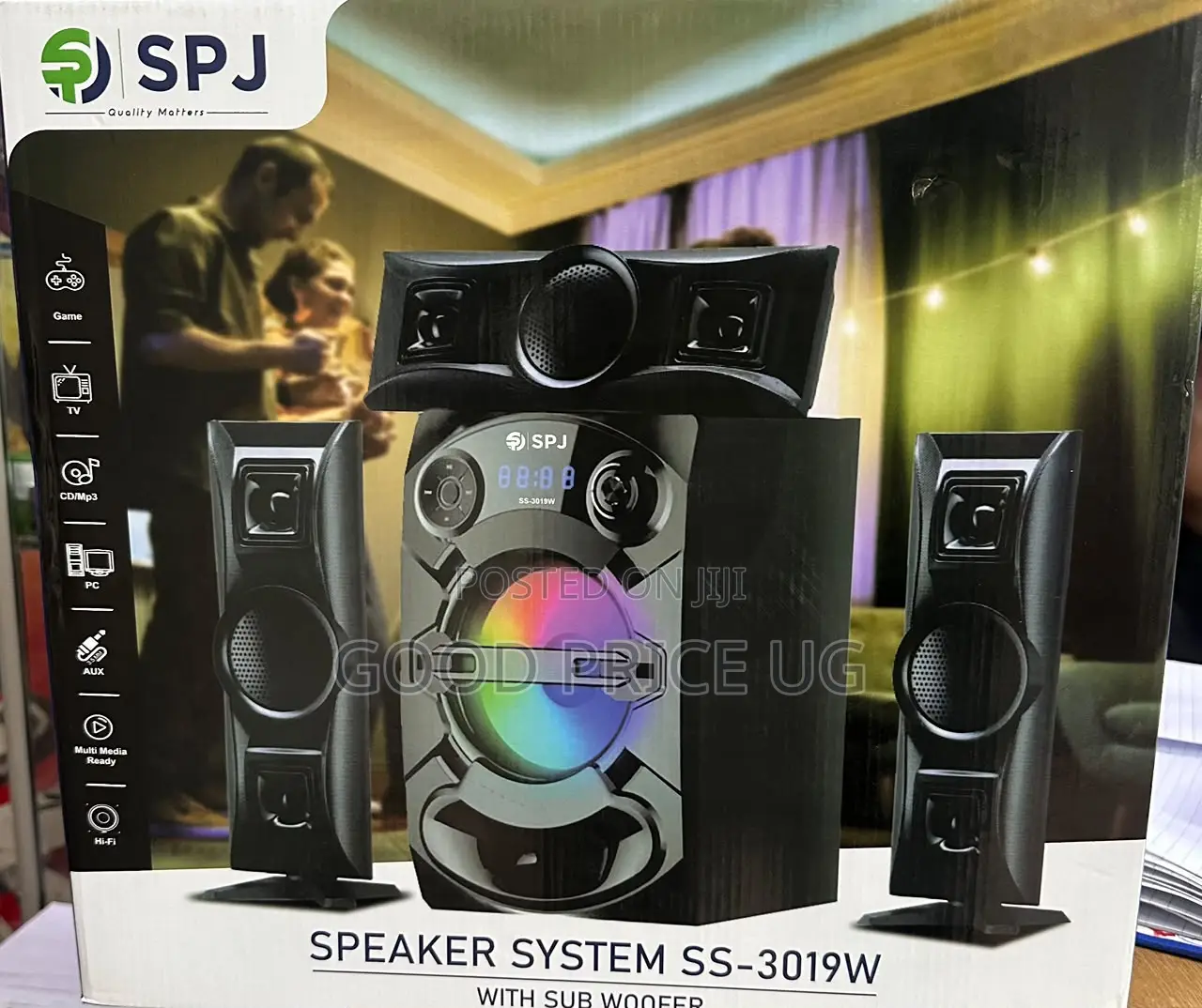 SPJ 3.1 Channel Speaker System SS-3019W