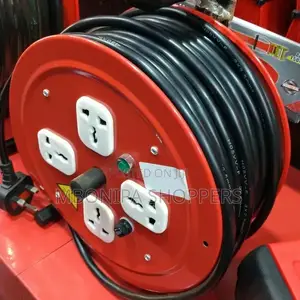 25M Heavy Duty Extension Cable Reel 4 Socket With Overheat Protection