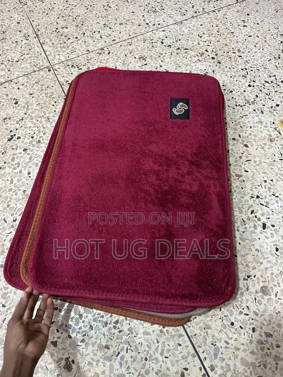 Premium Plush Microfiber Non-Slip Bath Mat Door Rug