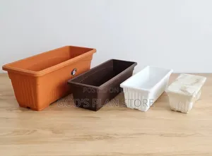 Long Rectangular Plastic Flower Pots Plastic Flower Pots