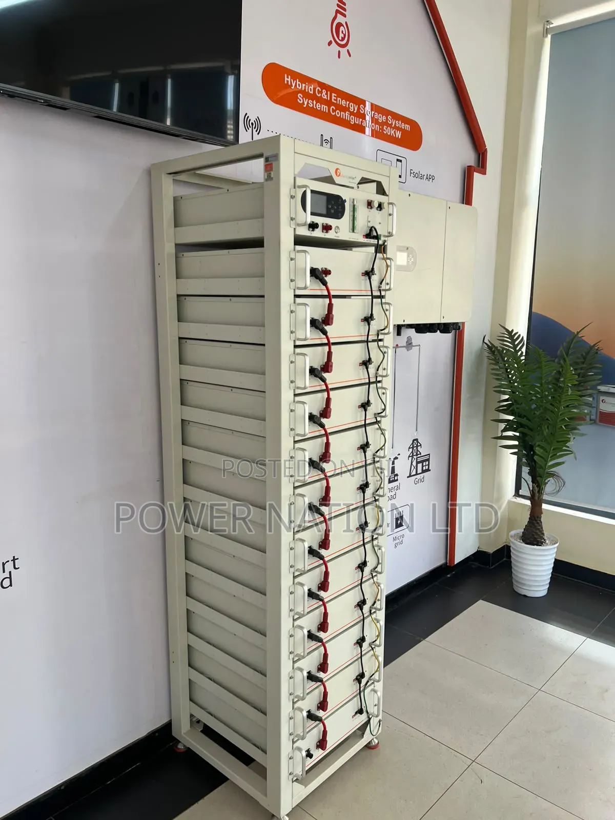 60kwh 614v 100ah Felicity Lithium Battery