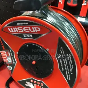 WISEUP Heavy Duty Extension Reel 2.5mm Industrial Electric Power Cable