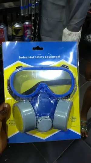 Industrial Safety Equipment Respirator Mask & Protective Goggles Kit