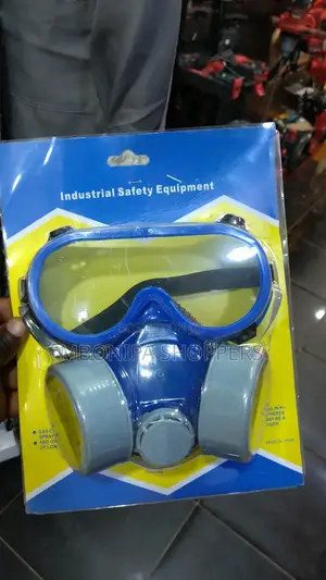 Industrial Safety Equipment Respirator Mask & Protective Goggles Kit