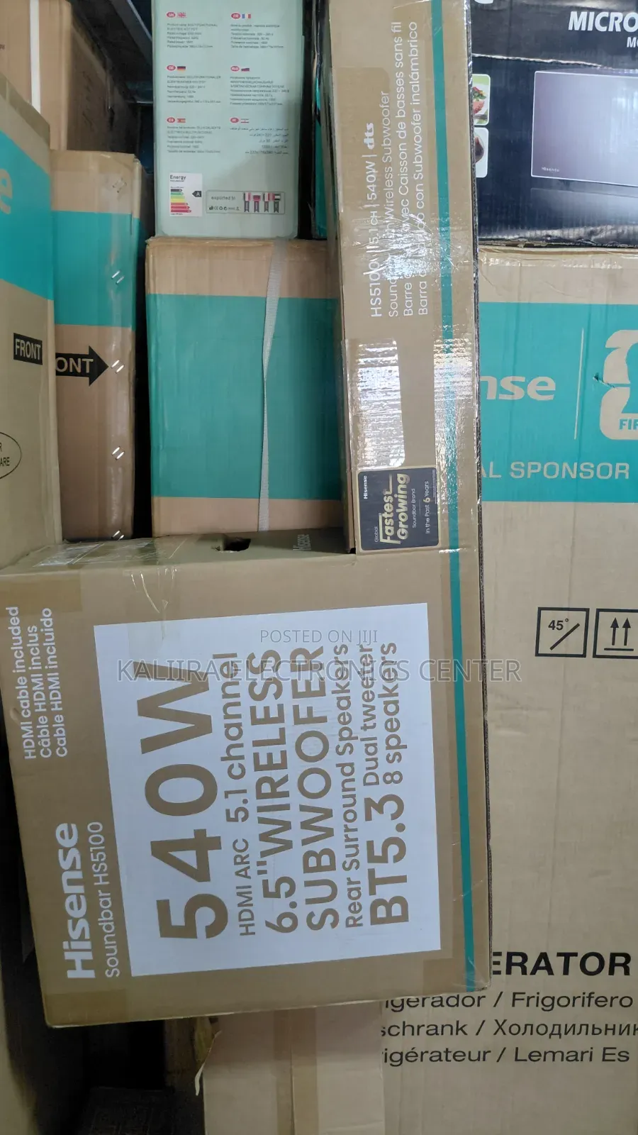 540watts Hisense Soundbar