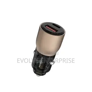 Porodo 95W Car Charger Transparent