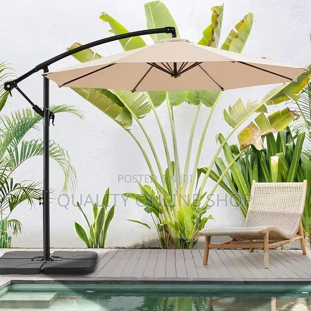 Side Pole Outdoor Garden Beach Umbrella Outdoor Garden Umbrella