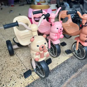 Plastic Bear Tricycle With Storage Box 1 to 4 Years