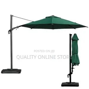 Forest Green Compound Umbrella Outdoor Garden Umbrella