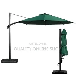 Forest Green Compound Umbrella Outdoor Garden Umbrella
