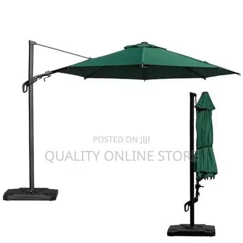 Forest Green Compound Umbrella Outdoor Garden Umbrella