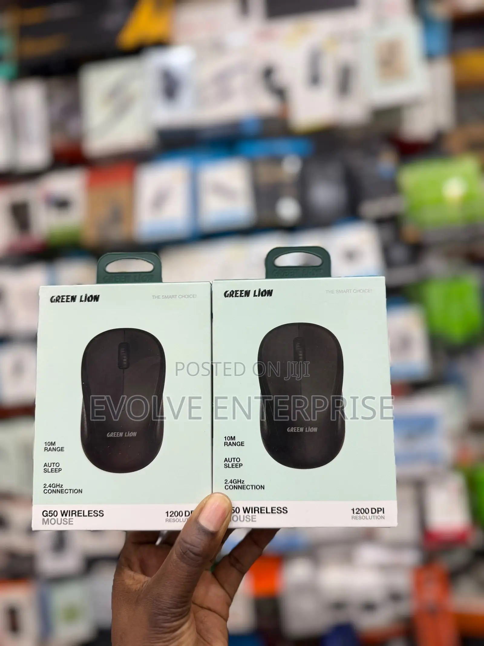 Green Lion G50 Wireless Mouse 1200 DPl