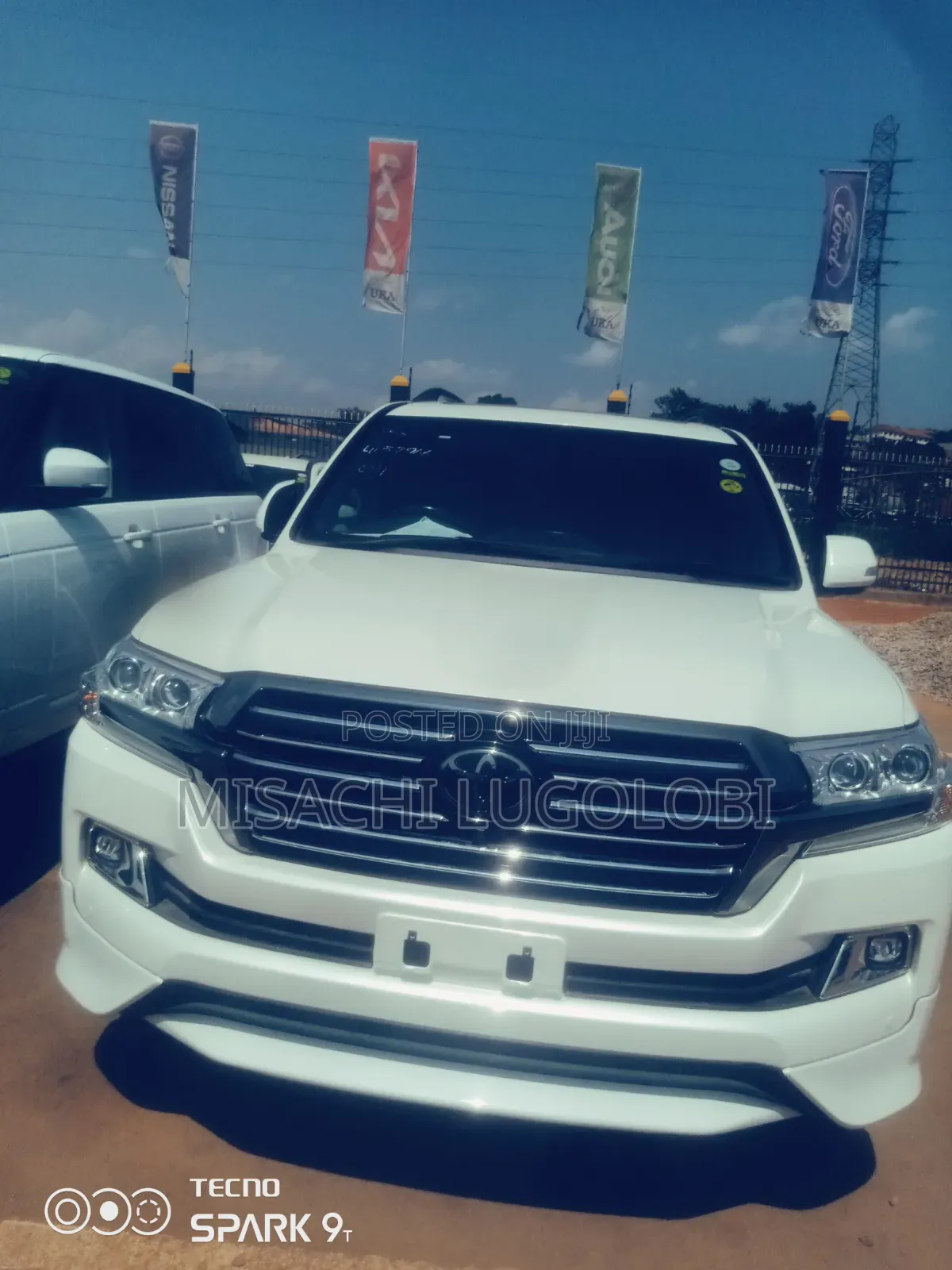 Toyota Land Cruiser Prado 2017 White
