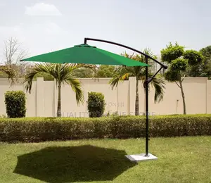 Large Outdoor Garden Umbrella Round