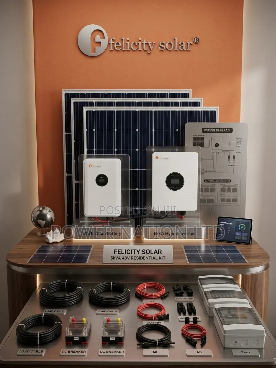 5kwh 48v 6kw Boom Felicity Hybrid Solar System